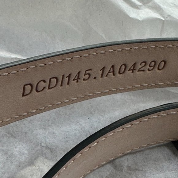 Versace Medusa Leather Belt in Silver NEW - Picture 6 of 10